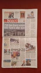Sözcü Gazetesi 29 Ocak 2022 ZAMpul, İmamoğlu: Bu İşte Kumpas Var, Eksi Reel Faiz'de Avrupa'da Lider Olduk, 