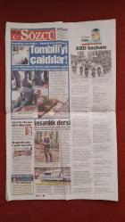 Sözcü Gazetesi 9 Kasım 2016 Sıra Şimdi CHP'ye Mi Geliyor, Dolarda Rekor, TÜİK Bir Günü Yok Saydı, Dolmabahçe'dekiler CHP'li Vekiller Miydi, ABD Sandığa Gitti, Hillary Bir Adım Önde, Şampiyonları Duyun, Çare Guidetti, Usta İşi Salvolar, Özbek: Sürpriz Yapabiliriz, Terim İşi Sıkı Tutuyor, Fener'den Başkası Yalan