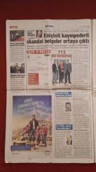 Sözcü Gazetesi 1 Aralık 2013 Kayınpeder Enişte Çok Para Var Bu İşte, Kapalıçarşı'da Sarıgül İzdihamı, Gezi'de Kızdığı Koç'a Ödül Verdi, AKP 