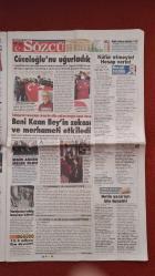 Sözcü Gazetesi 19 Şubat 2021 Vur Emrini Karayılan Verdi,İyi Ki AYM Var,Acı Gerçek,Cüceloğlu'nu Uğurladık,Müthiş Dönüş,Gözler Kağan'da,Dünyanın En İyisi Olabilirim,Yıldızlar Vitrini,Ortaya Kilit Efecan'a Kelepçe,Sabrın Sonu Ersin,Süper Lig'in Tacı Yalçın'ın