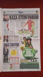 Sözcü Gazetesi 1 Mayıs 2015 Atatürk'ün Önünde Teslimiyet Anlaşması,AKP CHP'yi Kapattıracak,Yaşar Kemal'i Kaybettik,Kulübede Altın Buldu,Şampiyonluk Coşkusu Gibi,Kocaman Darbe,Fener'e Dost Kazığı,Kaza İstemiyorum,Yanal Gidiyor,TFF'ye Maçımızı Öne Alın Başvurusu