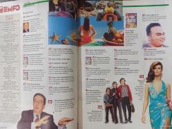 Tempo Dergisi - 26 Nisan - 2 Mayıs 2001- Mehmet Gül- Tv kültürü testi- Lavinia, özgür bir ruh- Lezzetin salaş durakları- Yeni bir hayatın temel kuralları- Tribün atışmaları- Iberya'da üçlü savaş- Duvarların izinde bir ömür- 15 milyar dolarlık yöntem hatası-