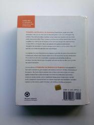 PROBABILITY AND STATISTICS FOR ENGINEERS 4 (SECOND HAND, HARD COVER)