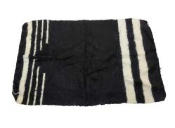 Antika - Eskilerden Temiz El Dokuma - Halı - Kilim _ KEÇİ KILI SECCADE - Pas Pas -- 120 cm x 77 cm - kitantik - kitaLog