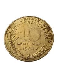 Fransa 10 Centimes 1983