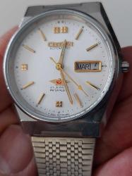 JAPONYA P-8200 CITIZEN MARKA BEYAZ KADRAN ORİJİNAL MUHTEŞEM TAKVİMLİ ANTİK OTOMATİK ÇOK BAKIMLI AKTİF KOL SAATİ M2RRR3
