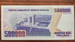 BEŞ YÜZ BİN (500 000)TÜRK LİRASI 7. EMİSYON 3. TERTİP  ÇİL++   F56 038159