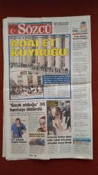 Sözcü Gazetesi 15 Ekim 2014 Arka Sokaklarda Neler Oluyor, Bilal - Burak Erdoğan Ve İsviçre Bankalarındaki Hesaplar, Karadeniz'deki HES'ci Çeşme'de Çevreci Oldu, Tapusunu Alıyorlar, Eskişehir Kaynıyor, Ahımız Var Hocam, Aysal: Balık Baştan Kokar, Fener'den Alper Sürprizi