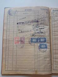 1959 TAKSİCİLİK KONULU İŞLETME HESABI DEFTERİ...