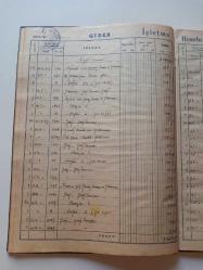 1959 TAKSİCİLİK KONULU İŞLETME HESABI DEFTERİ...