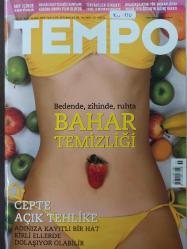 Tempo Dergisi - 10 Nisan 2008 - Burcu Kara - Soner Yalçın - Recep Tayyip Erdoğan - Abdullah Gül - Mehmet Özdilek - Yüksek Sadakat - Ceza Rap - Gripin - Serkan Çağrı - Brigitte Bardot - AKP 'nin şifreleri - Ankara'daki Tecavüz Kampları - AKP'nin başkan adayları - İnternette satılık forvet - Claudia Cardinale rüzgarı - Süleyman Demirel - Fenerbahçe - Nihat Hatipoğlu - Beşiktaş - Aşk elde edene kadar güzel - Avrupa'nın ucundaki simya tepeleri -