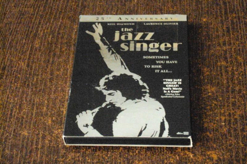 THE JAZZ SINGER 1980 NEIL DIAMOND REGION 1 DVD Efemera