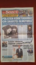 Sözcü Gazetesi 26 Haziran 2013 Tayyip'in Gurur Tablosu,Apo'nun Polisleri Törenle Diploma Aldı,Atatürk Türkiye'sinde Yaşıyoruz ve Bunu Değiştirmeyiz,Arda Yine Sinemsiz,UEFA Ceza Yağdırdı,Merçil: İtiraz Edeceğiz,Önceliğimiz Melo'nun Yeri,12 Altın Adam,Giray'da Transfer Oyunu