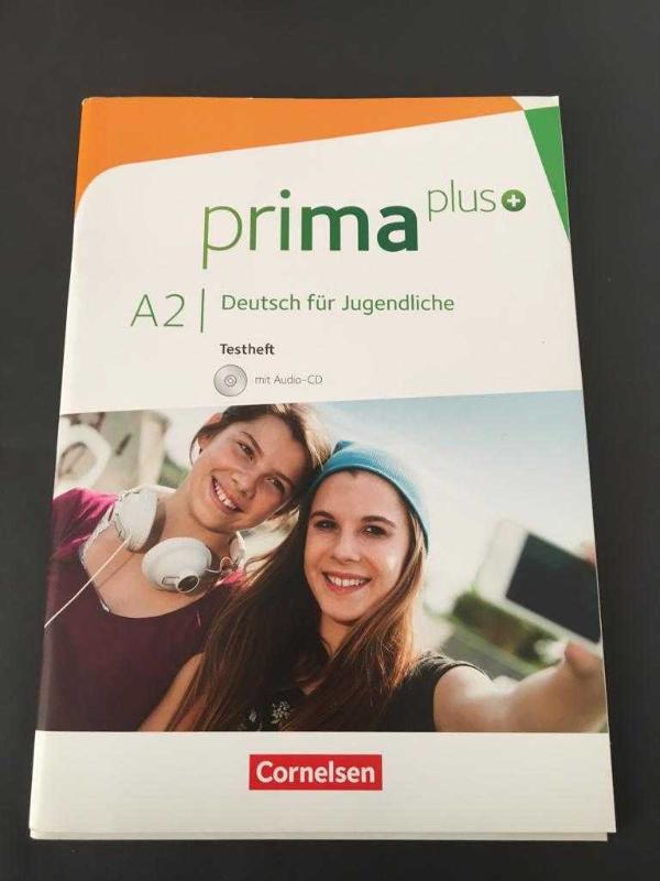 Prima Plus: Deutsch für Jugendliche A2 Testheft ( mit Audio-CD )