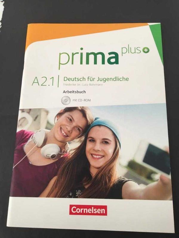Prima Plus: Deutsch für Jugendliche Arbeitsbuch A2.1 ( mit CD-ROM )