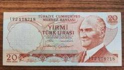 YİRMİ (20) TÜRK LİRASI 6.EMİSYON 4.TERTİP  ÇİL+++  I72 178218