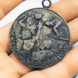 Efemera - MDL6----1973 B.T.G. MÜDÜRLÜĞÜ YÜZME-ATLAMA VE SU TOPU FEDRASYONU BAKIR MADALYA - kitantik - kitaLog