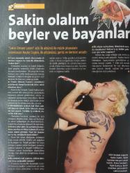 Tempo Dergisi - 30 Ağustos 2005 - Necati Şaşmaz - Küvette Üç Güzel - Hayko Cepkin - Gazi Osman Paşa - Turgut Özakman - Attila İlhan - Recep Tayyip Erdoğan - Emine Erdoğan - Mehmet Ali Şadoğlu -Bülent Ecevit - Osman Pamukoğlu - Al Pacino - Bülent Ersoy - Ayşe Soysal - Deniz Baykal - Mahsun Kırmızıgül - Hülya Avşar - Kürt sorunu ve seneryolar - ABD , 84 yıldır Irak'la uğraşıyor - Kerem Çalışkan - Tuna Kiremitçi - Erdal İpekeşen-