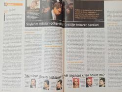 Tempo Dergisi - 23 Aralık 2005 - Cinlerle Seks Yapanlar - Nilüfer Göle - Hadise - Devlet Bahçeli - Deniz Baykal - Necati Şaşmaz - Özgü Namal - Banu Alkan - Petek Dinçöz - Zekeriya Beyaz - İclal Aydın - Tuna Kiremitçi - Mehmet Ali Yalçındağ - Deniz Akkaya - Cengiz Abazoğlu - Ömür Gedik - Aydın Doğan - Ertuğrul Özkök- Berrak Tüzünataç - Okay Temiz - Koray Gürbüz - Türkleri öldürüyor Tatlıses dinliyorlar - Salih Mirzabeyoğlu -