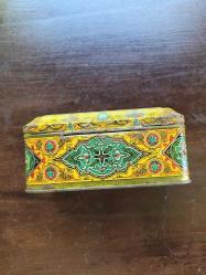 antika kahve kutusu teneke