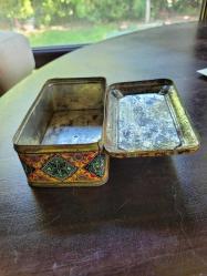 antika kahve kutusu teneke