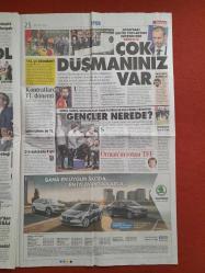 Sözcü Gazetesi 13 Ekim 2018 PKK'lı FETÖ'cü Casus Denilen Brunson Uçtu,Nerede Kaldı Tasarruf,Firari Zekeriya Öz'le İlgili İddianamelerdeki 6 Delil,Fenerbahçe Farka Koştu,Bolt'tan İlk Maçta Duble,Derdimiz Gol,Yönetim Tatmin Olmadı,Çok Düşmanınız Var,Gençler Nerede?,Orman'ın Rotası TFF,Volkan Demirel Ne Demişti?