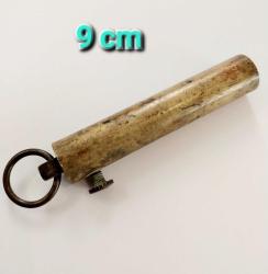 BARUT ÖLÇEĞİ, PİRİNÇ ÇOK ESKİ KOLEKSİYONLUK BARUT ÖLÇEĞİ..