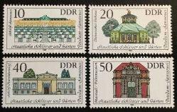 ALMANYA DDR 1983 POSTA BİNALARI MNH