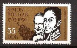 DDR 1983 SİMON DE BOLİVAR MNH