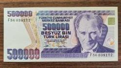 BEŞ YÜZ BİN (500 000)TÜRK LİRASI 7. EMİSYON 3. TERTİP ÇİL++ F56 038172