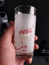 Cocacola light cam bardak koleksiyonluk