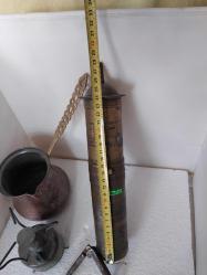 OSMANLI KAHVE DEĞİRMENİ,  ANTİKA OSMANLI USTA DAMGALI, OSMANLICA  ORİJİNAL NADİR ÇIKAN KAHVE DEĞİRMENİ