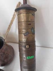 OSMANLI KAHVE DEĞİRMENİ,  ANTİKA OSMANLI USTA DAMGALI, OSMANLICA  ORİJİNAL NADİR ÇIKAN KAHVE DEĞİRMENİ