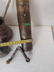 OSMANLI KAHVE DEĞİRMENİ,  ANTİKA OSMANLI USTA DAMGALI, OSMANLICA  ORİJİNAL NADİR ÇIKAN KAHVE DEĞİRMENİ