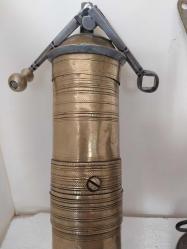 OSMANLI  USTA DAMGALI KAHVE DEĞİRMENİ,   ANTİKA OSMANLI DAMGALI,  ORİJİNAL NADİR ÇIKAN KAHVE DEĞİRMENİ