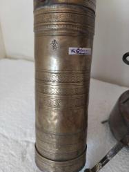 OSMANLI  USTA DAMGALI KAHVE DEĞİRMENİ,   ANTİKA OSMANLI DAMGALI,  ORİJİNAL NADİR ÇIKAN KAHVE DEĞİRMENİ