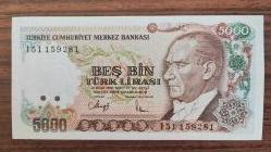 BEŞ BİN (5000)TÜRK LİRASI 7. EMİSYON 4. TERTİP ÇİL++ I51 159281