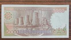 BEŞ BİN (5000)TÜRK LİRASI 7. EMİSYON 4. TERTİP ÇİL++ H70 605152