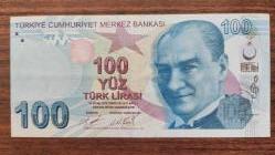 Efemera - 100 (100)TÜRK LİRASI 9. EMİSYON 4. TERTİP ÇİL++ F900 425064 - kitantik - kitaLog