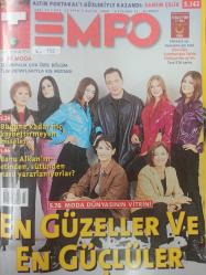 Tempo Dergisi - 26 Ekim - 1 Kasım 2000 - En güzeller ve en güçlüler - Yıldırım Aktuna - Ali Nesin - Turgay Ciner - Ariel Sharon - Banu Alkan - Aysel Gürel - Talat Bulut - Bob Dylan - Will Smith - Madonna - Gaye Sökmen - Nefise Karatay - Neşe Erberk - Başak Gürsoy - Sema Şimşek - Duygu Dikmenoğlu - Guzide Duran - Şermin Tüney - Çağla Şikel - Leyla Şirin - Fazıl Say - Sanem Çelik - Beşiktaş - Nihat Kahveci -Otuz beş yıldır ayni senaryo - Rötarlı çiçek çocukları - Rus kozmonot yüzyılın kadının - Altın Portakal'ı alan gözler-