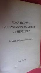 DAN BROWN SÜLEYMAN'IN ANAHTARI  VE ŞİFRELERİ..