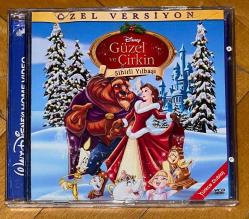 BEAUTY AND THE BEAST THE ENCHANTED CHRISTMAS * GÜZEL VE ÇİRKİN SİHİRLİ YILBAŞI * DISNEY ANİMASYON * 1997 * VCD