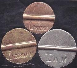 Topkapı Sarayı Müzesi Jetonu 3 Farklı Tam - İndirimli - öğrenci TakımKapsül İçinde Gönderilecek (EUR-71)