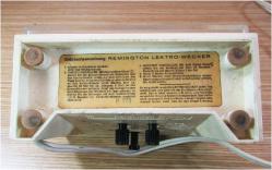 REMİNGTON Lectro Wecker ELEKTİRİKLİ ÇaLaR MASA SAATİ...