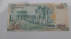 eski 20 türk lirası(ytl)