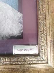 El işi ,kurdele işi tablo