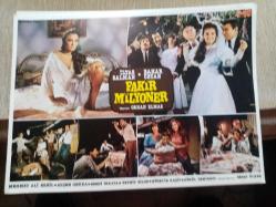 Fakir Milyoner filmi lobi kartı. İlyas Salman