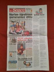 Sözcü Gazetesi 15 Şubat 2018 Referandumda Yüzde 51.2 Hayır Oyu Çıktı,Aile Boyu Taşeron,Amerika'dan Çifte İtiraf,Şike İddiası,Sorunlar Dağ Gibi,Bayern'in Düşünecek Halimiz Yok,Galibiyet Uğuru Feghouli,Efes'in Gurur Gecesi,Taraftara Aşık Oldum,Fırtına Alarma Geçti,Başakşehir'i Unutun