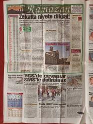 Sözcü Gazetesi 6 Eylül 2010 Rüşvet Karası, Büyük Şehirler 