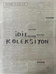 Orijinal Ulus Gazetesi - Newspaper - 22 Sonteşrin 1938 - 22 Kasım 1938 - 22 November 1938 - Büyük Türk Milletine İsmet İnönü beyannamesi - Eşsiz kahraman Atatürk vatan sana Minnettardır - Milli cenaze alayı - Büyük Ölü dün büyük törenle 80 askerin çektiği top arabası üzerinde bütün bir milletin goz yaşları arasında Etnografya Müzesine götürüldü - Budapeşte Atatürk için yas tutuyor - Atatürk'ü teşyi edenler - Kemal Zeki Gencosman - İngiliz Mareşalinin asil bir jesti - Ebedî Şef ebediyete giderken - Celâl Bayar - Fahri Ecevit - Ekselans Metaksas'ın Atatürk için büyük teessürü - Ebedi Atatürk - Samih Tiryakioğlu -